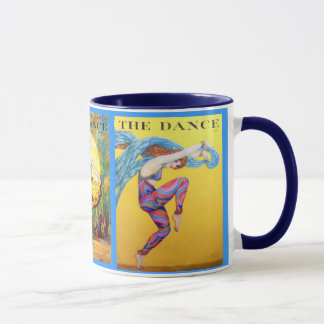 O coração da caneca da dança