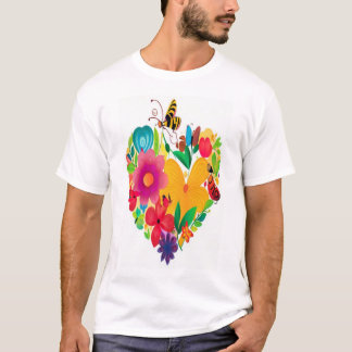 O Coração da Natureza da Camisa do Amor