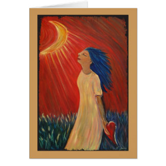 O coração de Moonshine o cartão da arte