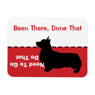 O Corgi vai ímã do Potty - deixe o cão para for
