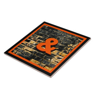 O Coringa Ampersand em Laranja e Preto