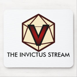 O córrego Mousepad de INVICTUS