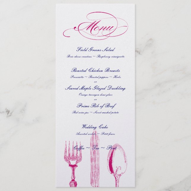 O costume colore o menu (Frente)