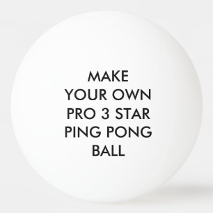 O costume personalizou a bola de Pong do sibilo da