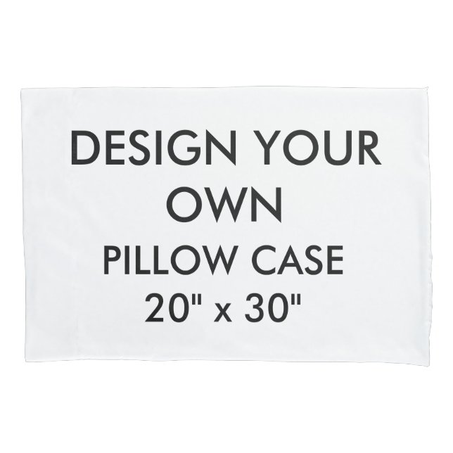 O costume personalizou a caixa 20" do travesseiro (Frente)