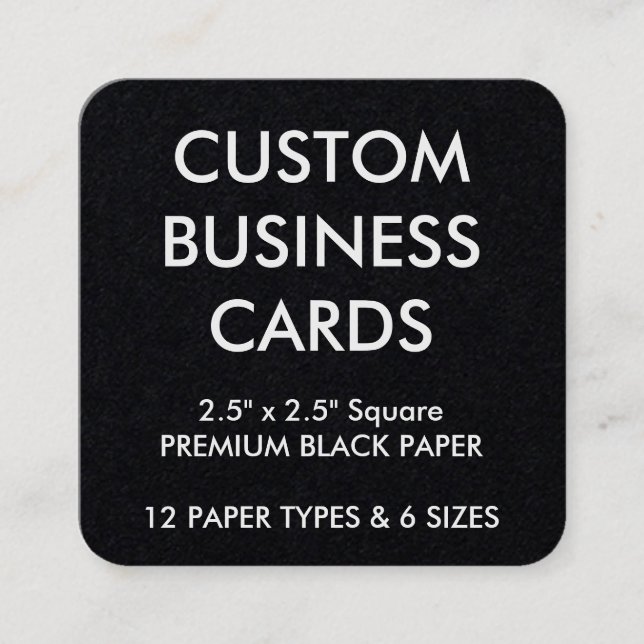 O costume personalizou cartões de visitas anula o (Frente)