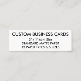 O costume personalizou cartões de visitas anula o