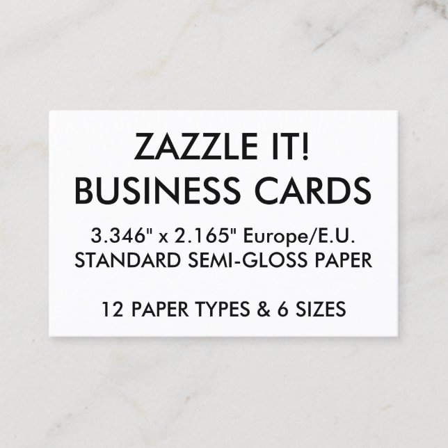 O costume personalizou cartões de visitas anula o (Frente)