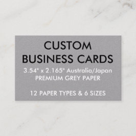 O costume personalizou cartões de visitas anula o