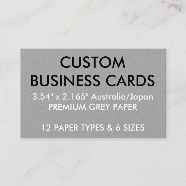 O costume personalizou cartões de visitas anula o (Frente)