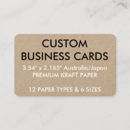 O costume personalizou cartões de visitas anula o