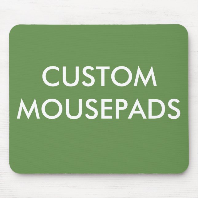 O costume personalizou o modelo vazio de Mousepad (Frente)