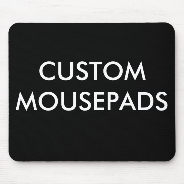 O costume personalizou o modelo vazio de Mousepad (Frente)