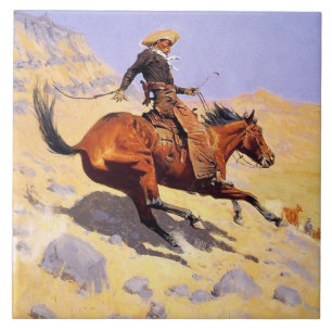O Cowboy (por Frederic Remington)