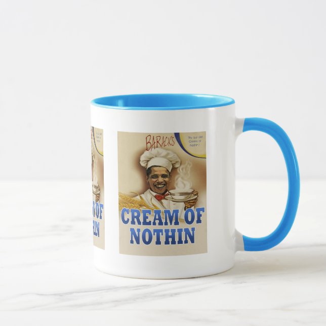 O creme de Barack da caneca de Nothin (Direita)