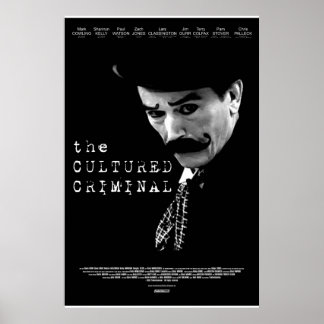 O Criminoso Culturado - Poster de Cinema Oficial 0