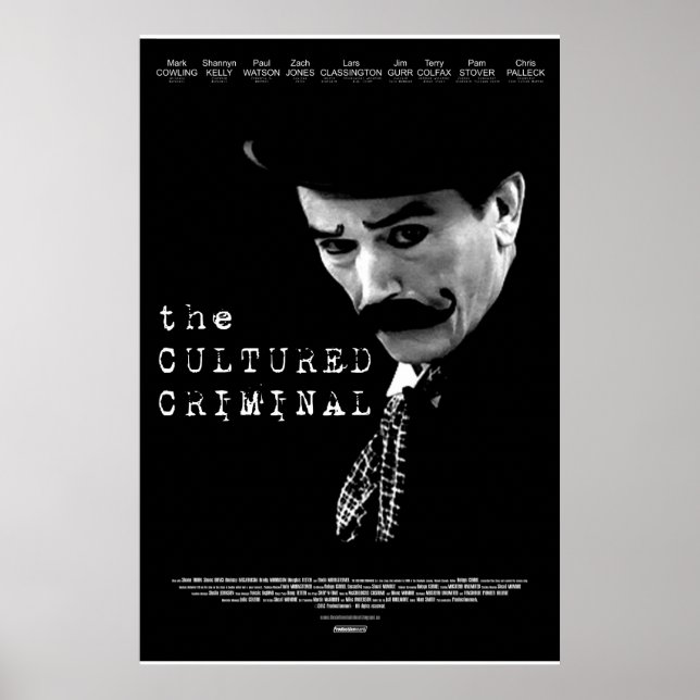 O Criminoso Culturado - Poster de Cinema Oficial 0 (Frente)