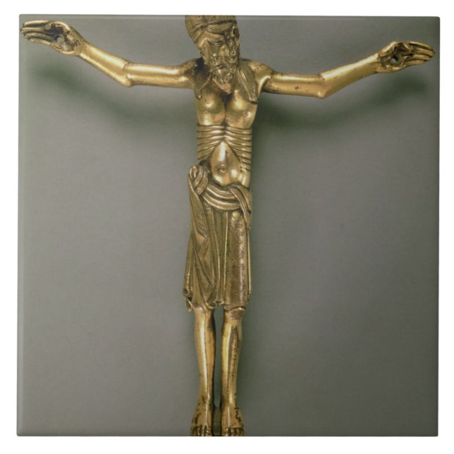 O cristo Crucified, francês, segunda metade do 12a (Frente)