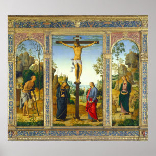 O Crucifixo - Pietro Perugino Fine Art Poster