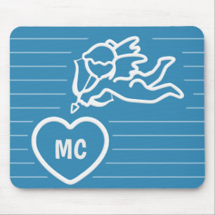 O Cupido golpeia o mousepad feito sob encomenda do