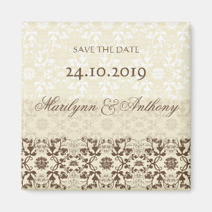 O damasco roda imã salve a data do café do laço