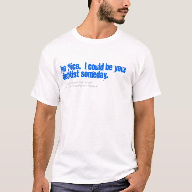 O DDS personaliza sua camisa da escola (Frente)