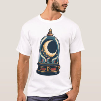 O Design de Camiseta Vintage Dome Moonkeeper