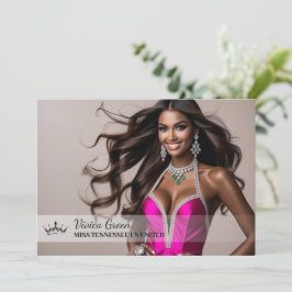 O Design de Cartão de Pageant mais avançado - Pais