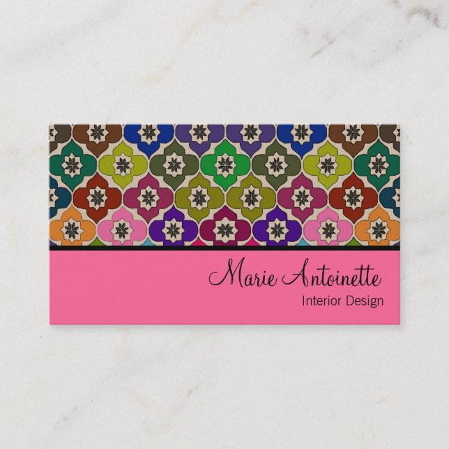 O Designer ~ Cartões de visitas (Frente)