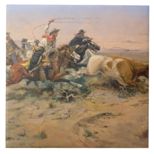 O Desistente Herd de Charles Marion Russell