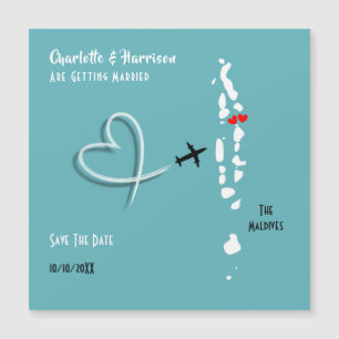 O Destino De Casamento Das Maldivas Salve A Data