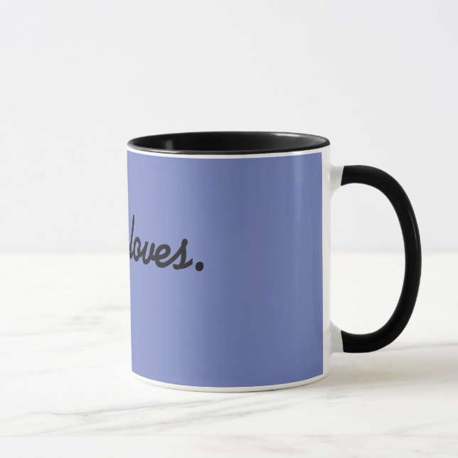O deus ama a caneca (Direita)