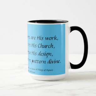 O DEUS É a caneca Stephanie Hutchinson do verso 2