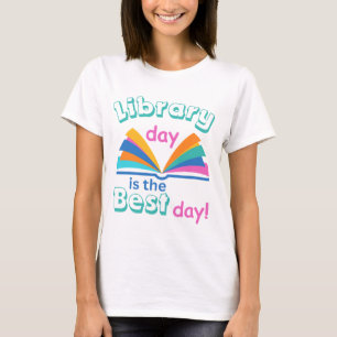 O Dia da Biblioteca é a melhor camiseta do dia