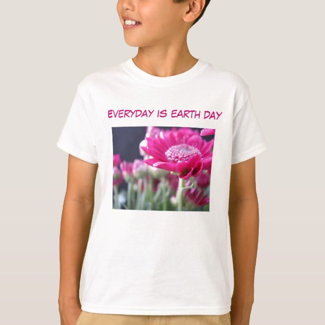 o Dia da Terra caçoa a camisa (Frente)