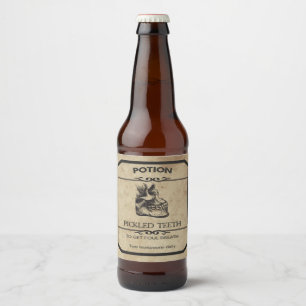 O Dia das Bruxas conservou a etiqueta da cerveja