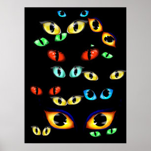 O Dia das Bruxas Eyes o poster