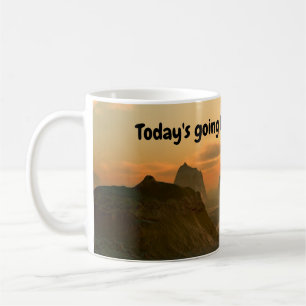 O dia de hoje vai ser ÓTIMO! Caneca de Café