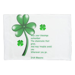 O dia de St Patrick da caixa do travesseiro