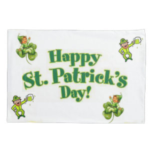 O dia de St Patrick da caixa do travesseiro