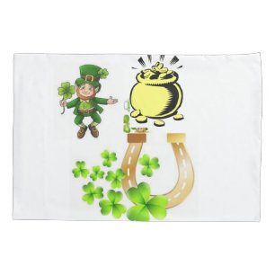 O dia de St Patrick da caixa do travesseiro