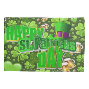 O dia de St Patrick da caixa do travesseiro