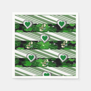 O dia de St Patrick dos guardanapo de papel