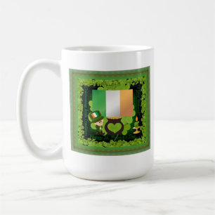 O dia de St Patrick eu amo a caneca de Ireland