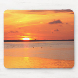 O dia desliza na noite Mousepad