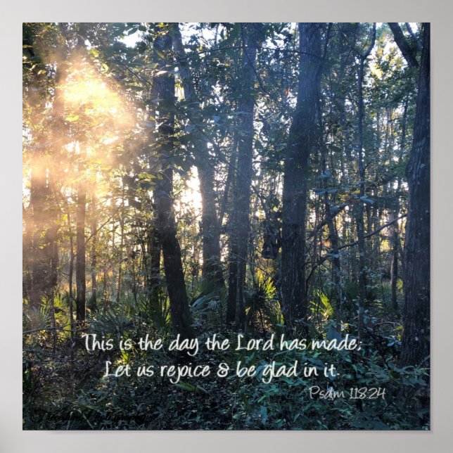 O dia em que o Senhor fez Impressão (Frente)