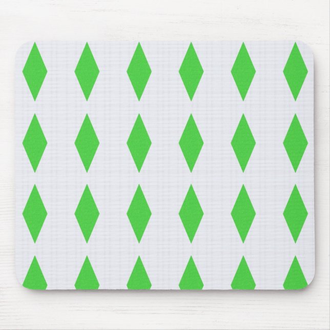 O diamante verde Mousepad (Frente)