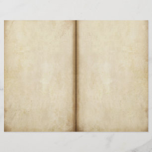 O Diário envelhecido do pergaminho pagina o papel