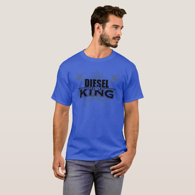 O diesel é camisa do azul do rei (Frente Completa)
