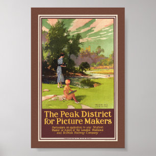 O distrito de pico para criadores de imagem Poster